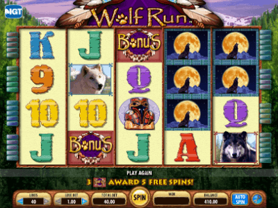 Free Slot Play Wolf Run